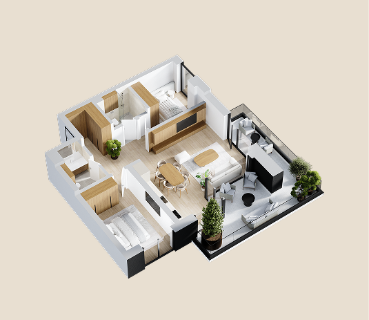 Apartamente 3 camere în PRIMA Solis Pantelimon